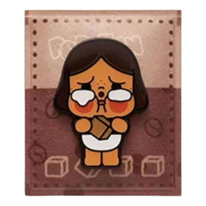 Aimant de réfrigérateur Pop Bean Coffee Factory « Assaisonnement au sucre doré Crybaby »