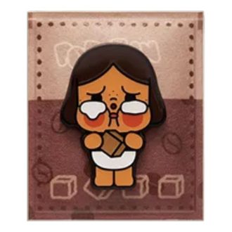 Aimant de réfrigérateur Pop Bean Coffee Factory « Assaisonnement au sucre doré Crybaby »