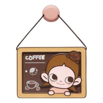 Aimant de réfrigérateur Pop Bean Coffee Factory « Mélange spécial Zsiga »