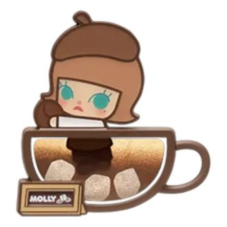 Aimant de réfrigérateur Pop Bean Coffee Factory « Molly Stir with Sugar »