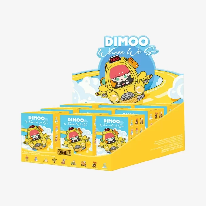 Badge DIMOO Où nous allons (3 pièces et 9 pièces)