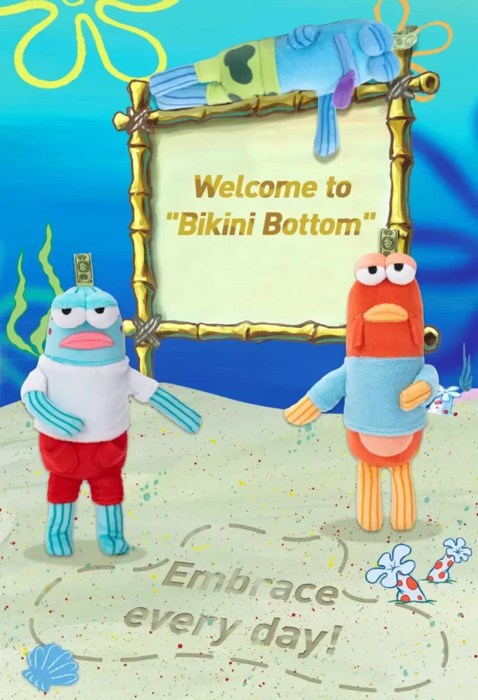Bikini Bottom Buddies – Peluche fantaisiste Bikini Bottom Buddies – Peluche fantaisiste
