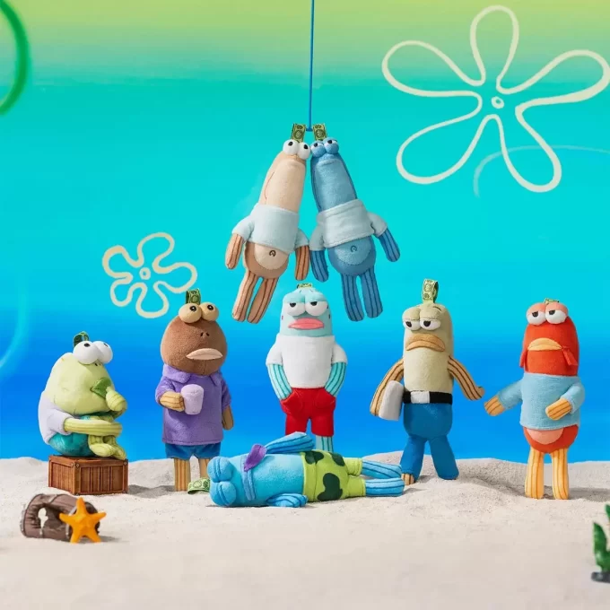 Bikini Bottom Buddies – Peluche fantaisiste Bikini Bottom Buddies – Peluche fantaisiste
