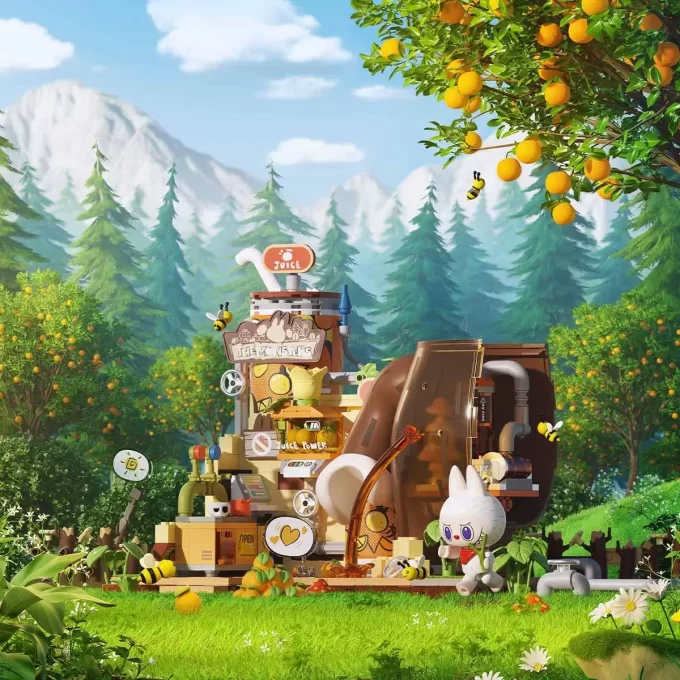 Blocs de la série Base secrète de la forêt des MONSTRES