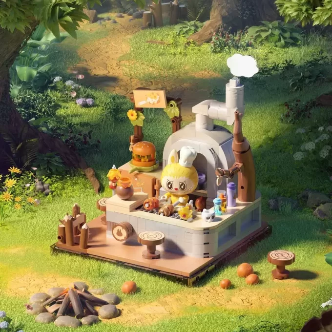Blocs de la série Base secrète de la forêt des MONSTRES, partie 2
