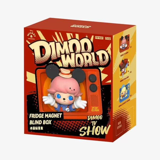 Boîte aveugle aimantée pour réfrigérateur de la série DIMOO WORLD × DISNEY Boîte aveugle aimantée pour réfrigérateur de la série DIMOO WORLD × DISNEY