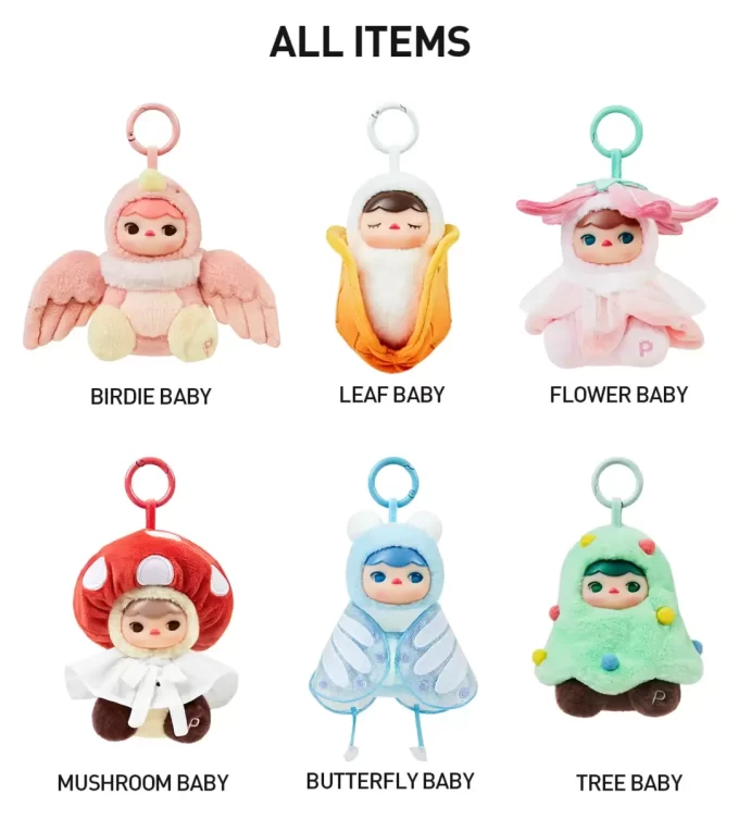 Boîte aveugle avec pendentif en peluche en vinyle PUCKY Forest Party Series Boîte aveugle avec pendentif en peluche en vinyle PUCKY Forest Party Series