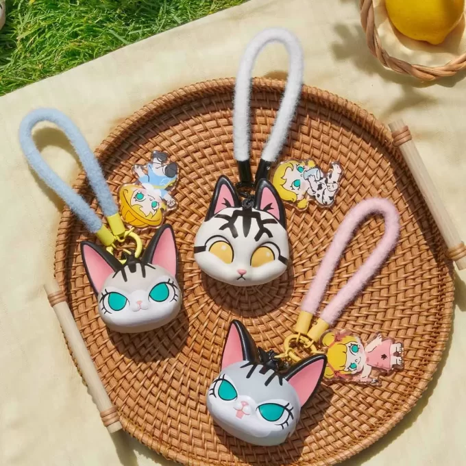 Boîte aveugle avec pendentif à pincer, série Baby Molly et Baby Tabby Boîte aveugle avec pendentif à pincer, série Baby Molly et Baby Tabby