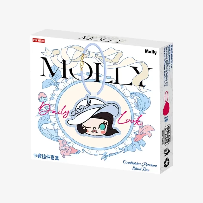 Boîte aveugle avec pendentif porte-cartes de la série Daily Look de MOLLY Boîte aveugle avec pendentif porte-cartes de la série Daily Look de MOLLY
