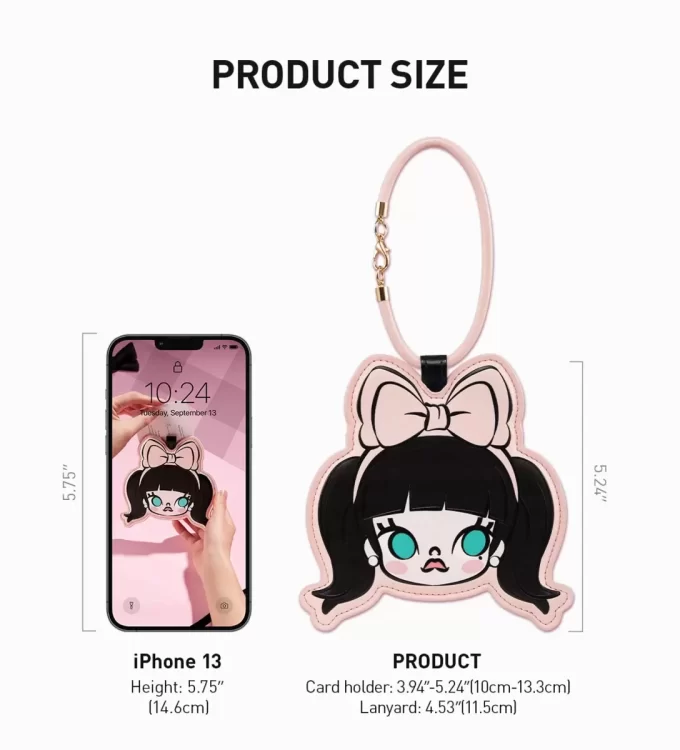 Boîte aveugle avec pendentif porte-cartes de la série Daily Look de MOLLY Boîte aveugle avec pendentif porte-cartes de la série Daily Look de MOLLY