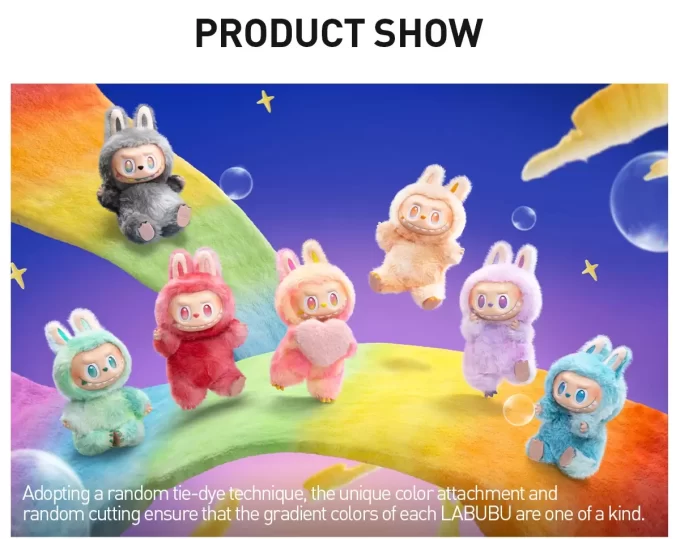 Boîte aveugle de pendentif en peluche en vinyle de la série Big Into Energy des MONSTRES Boîte aveugle de pendentif en peluche en vinyle de la série Big Into Energy des MONSTRES