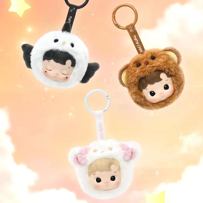 Boîte aveugle en peluche vinyle de la série Constellation HACIPUPU