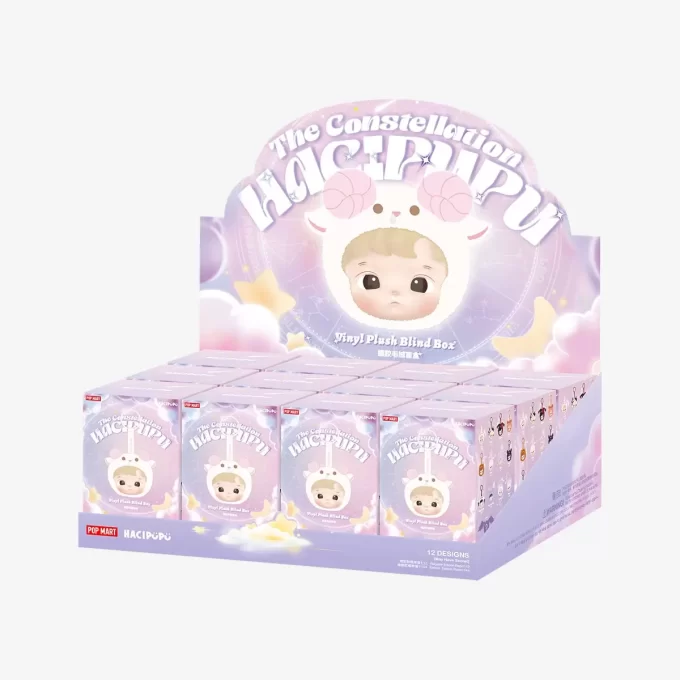 Boîte aveugle en peluche vinyle de la série Constellation HACIPUPU
