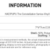 Boîte aveugle en peluche vinyle de la série Constellation HACIPUPU