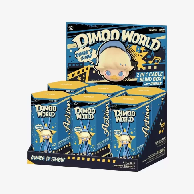 Boîte aveugle pour câbles 2 en 1 DIMOO WORLD × DISNEY Series Boîte aveugle pour câbles 2 en 1 DIMOO WORLD × DISNEY Series