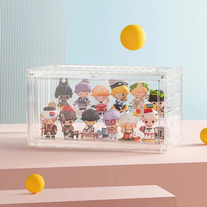Boîte de présentation modulaire transparente POP