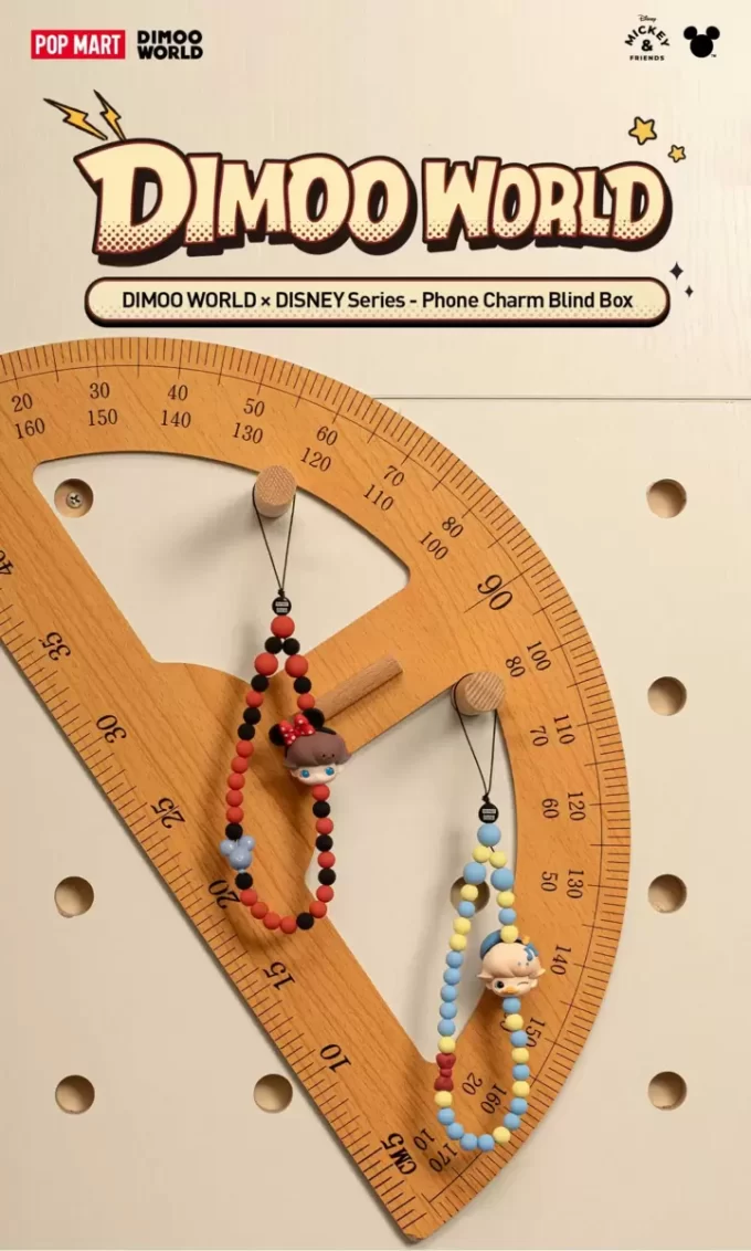 Boîte mystère de cordons pour téléphone portable de la série DIMOO WORLD × DISNEY Boîte mystère de cordons pour téléphone portable de la série DIMOO WORLD × DISNEY