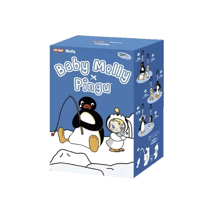 Boîte surprise en peluche vinyle Baby Molly × Pingu Happy Fishing Series Boîte surprise en peluche vinyle Baby Molly × Pingu Happy Fishing Series