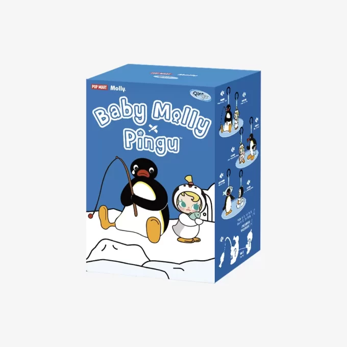 Boîte surprise en peluche vinyle Baby Molly × Pingu Happy Fishing Series Boîte surprise en peluche vinyle Baby Molly × Pingu Happy Fishing Series