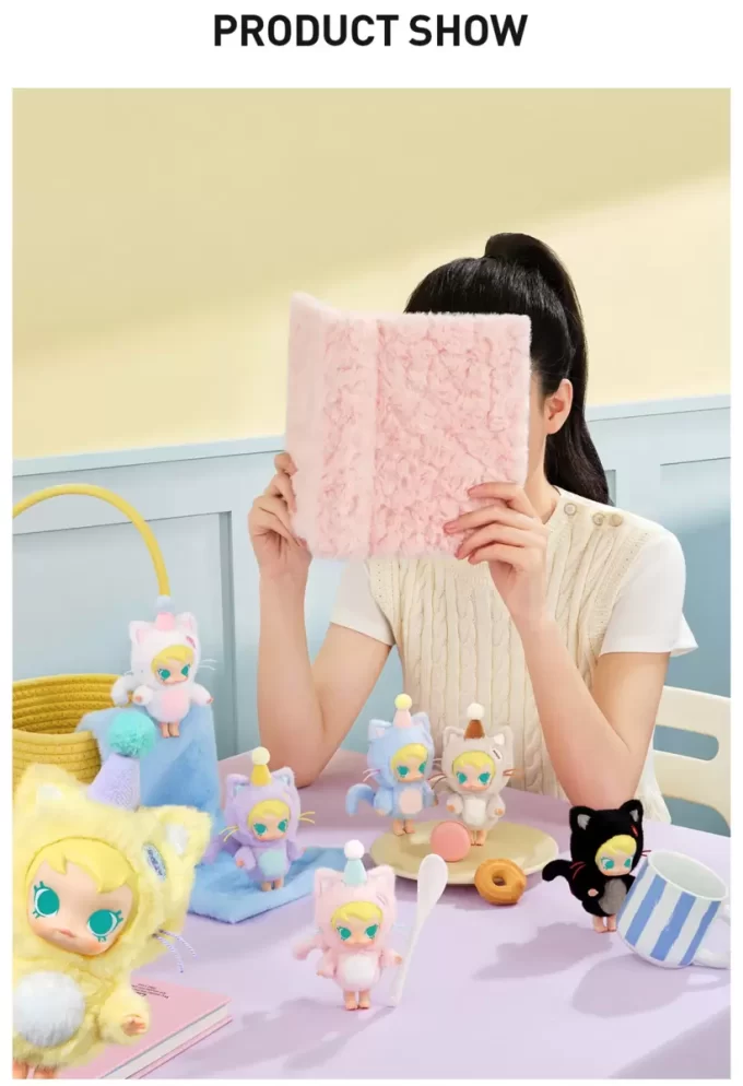 Boîte surprise en peluche vinyle Baby Molly Pocket Friends Series
