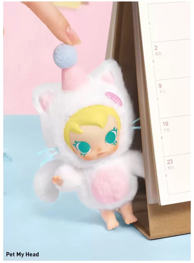 Boîte surprise en peluche vinyle Baby Molly Pocket Friends Series