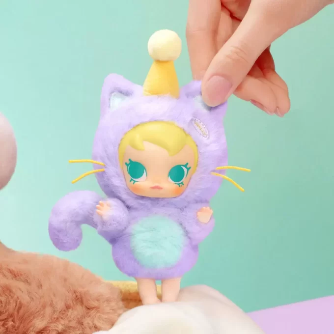 Boîte surprise en peluche vinyle Baby Molly Pocket Friends Series