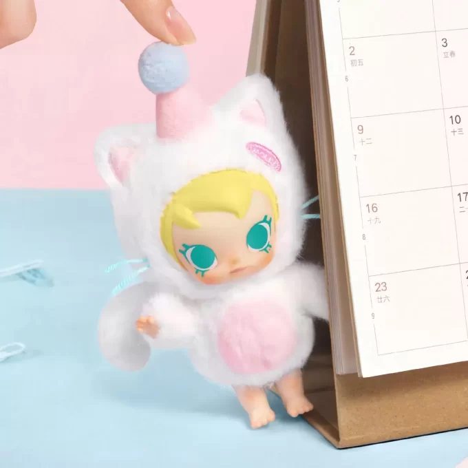 Boîte surprise en peluche vinyle Baby Molly Pocket Friends Series
