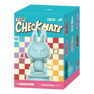 Bougie parfumée Labubu Let&rsquo;s Checkmate, coffret scellé (1 boîte aveugle)