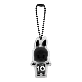 Breloque Pop Mart 10e anniversaire LABUBU THE MONSTERS SUPER MINI