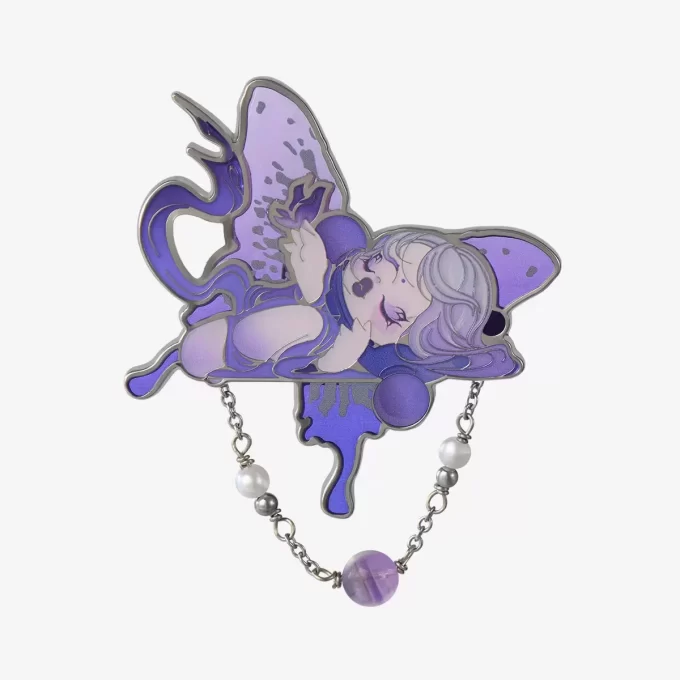Broche de poitrine de la série Mirage de SKULLPANDA