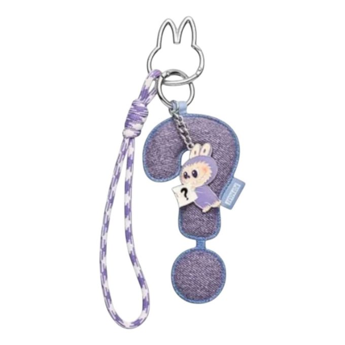 Broche Labubu pour pendentif lettre d&rsquo;amour « ? »