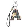 Broche Labubu pour pendentif lettre d&rsquo;amour « A »