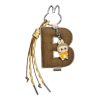 Broche Labubu pour pendentif lettre d&rsquo;amour « B »