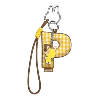 Broche Labubu pour pendentif lettre d&rsquo;amour « P »