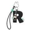 Broche Labubu pour pendentif lettre d&rsquo;amour « R »