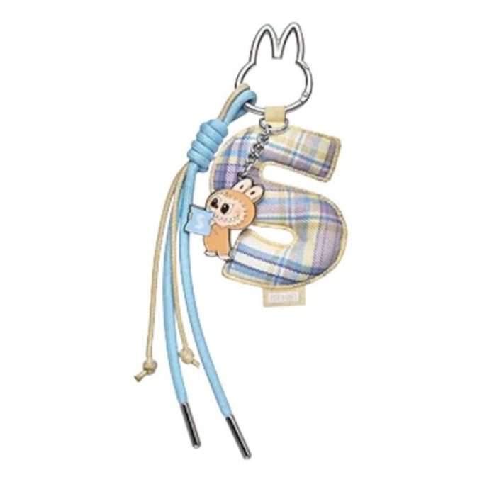 Broche Labubu pour pendentif lettre d&rsquo;amour « S »