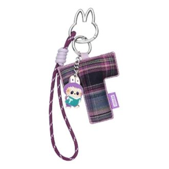 Broche Labubu pour pendentif lettre d&rsquo;amour « T »
