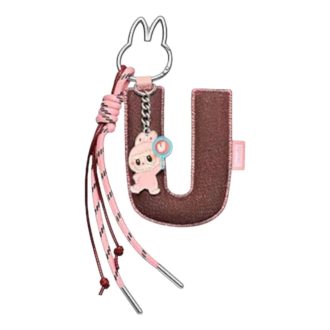 Broche Labubu pour pendentif lettre d&rsquo;amour « U »