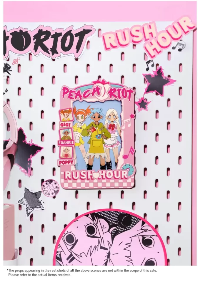 Cadre photo Peach Riot Rush Hour (6 pouces)