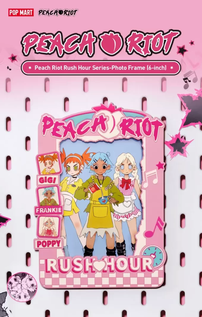 Cadre photo Peach Riot Rush Hour (6 pouces)