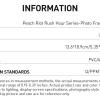 Cadre photo Peach Riot Rush Hour (6 pouces)