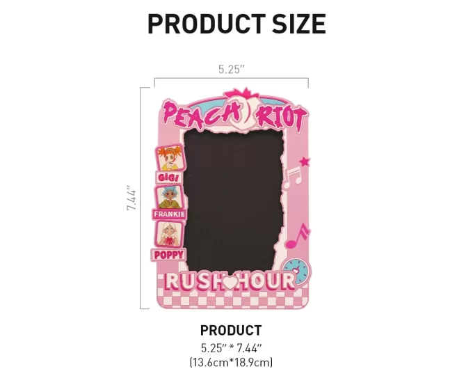 Cadre photo Peach Riot Rush Hour (6 pouces)