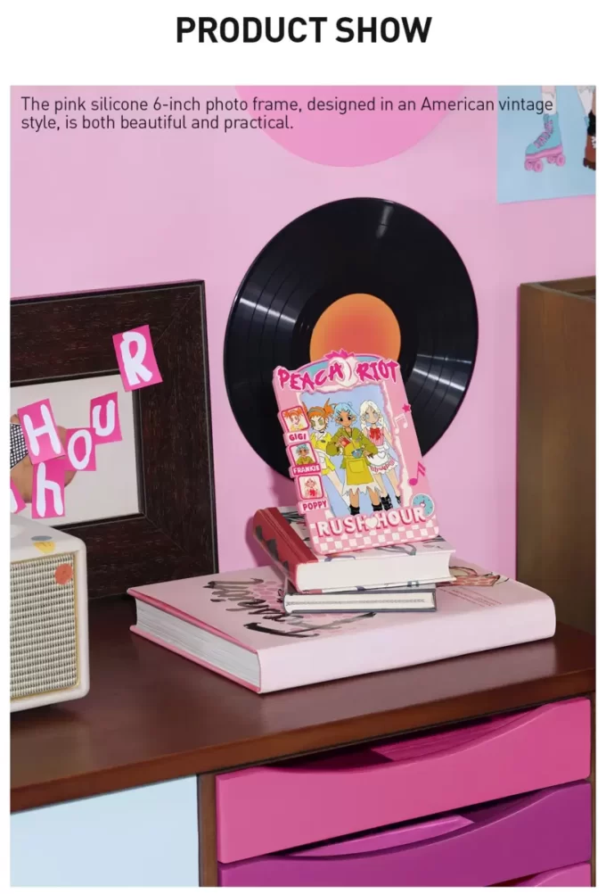 Cadre photo Peach Riot Rush Hour (6 pouces)
