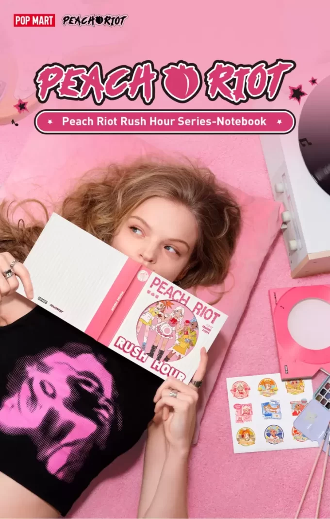 Carnet de notes de la série Peach Riot Rush Hour