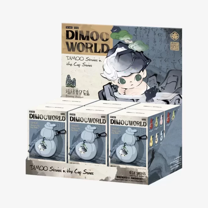 Coffret mystère de sachets de bénédictions de la série DIMOO Stories In The Cup
