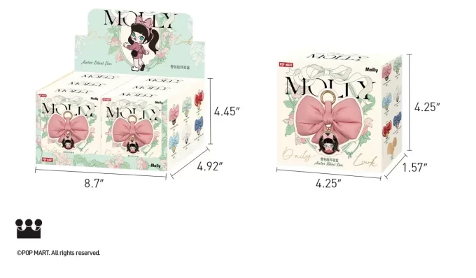 Coffret mystère de sachets de la série Daily Look de MOLLY