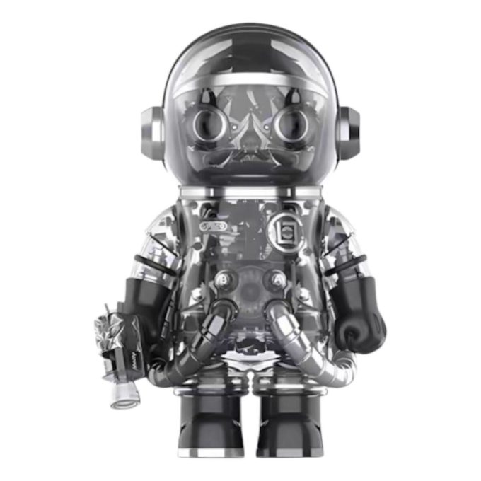 Coffret Pop Mart x CLOT Mega Space Molly Black Alienegra 400 %