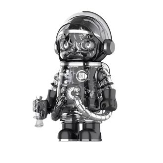 Coffret Pop Mart x CLOT Mega Space Molly Black Alienegra 400 %