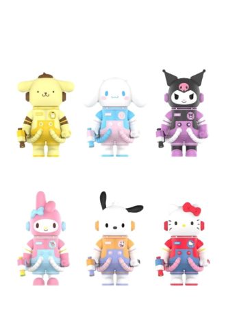 Coffret scellé à 400 % des personnages de Mega Space Molly Sanrio (6 boîtes aveugles)