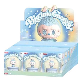 Coffret scellé de boules de cristal Labubu Big Into Energy (6 boîtes aveugles)